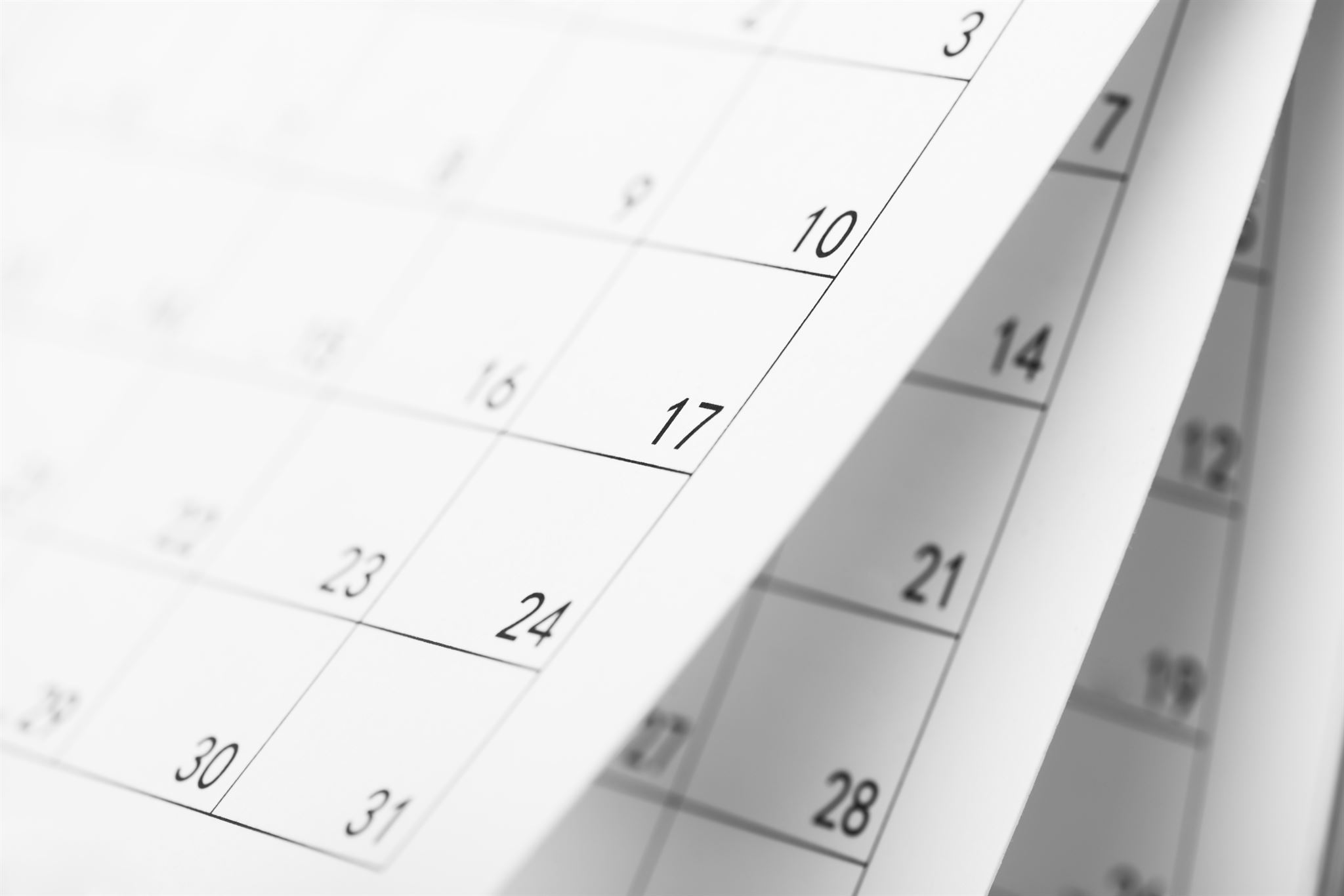 Calendar icon representing scheduling
